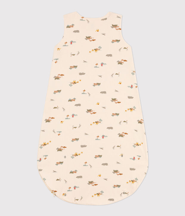 Saco ligero de algod&oacute;n TOG 0.8 crudo/multicolor