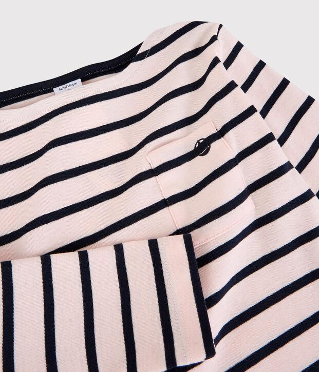 Camiseta de algod&oacute;n de ni&ntilde;a/ni&ntilde;o rosa