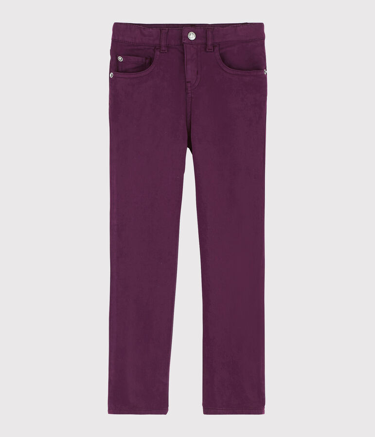 Pantal&oacute;n para ni&ntilde;a violeta