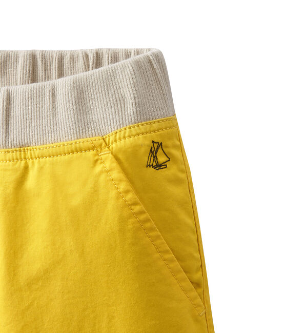 Short para niño amarillo Ble