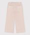 Pantal&oacute;n infantil wide leg de terciopelo GESSO