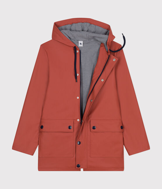 Chubasquero emblemático unisex marron FAMEUX