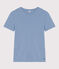 Camiseta L'ICONIQUE de algodón con cuello redondo para mujer azul AZUL