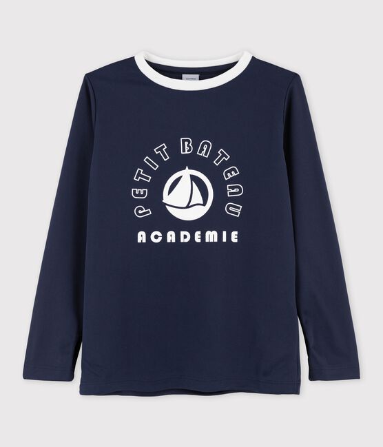 Camiseta deportiva de niña azul SMOKING