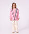 Chubasquero ic&oacute;nico liso infantil rosa