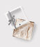 Estuche regalo para bebé con vestido y leotardos variante 1
