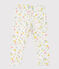 Pantalón estampado para bebé niña blanco MARSHMALLOW/blanco MULTICO