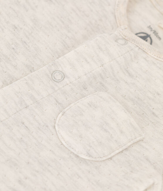 Mono largo liso de túbico ecológico para bebé beige MONTELIMAR CHINE