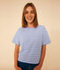 Camiseta la Boxy de algodón de mujer
