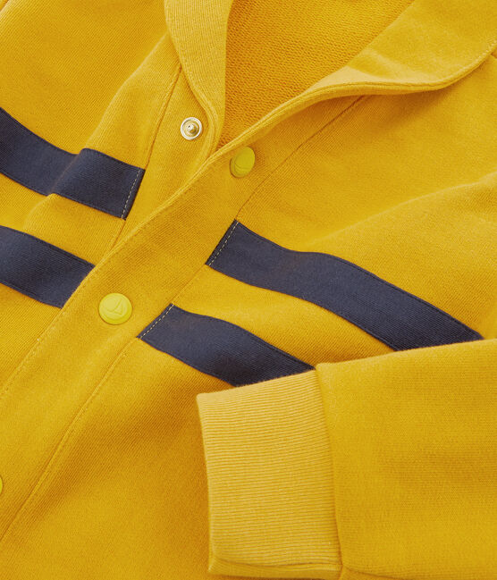 Cárdigan de niño amarillo BOUDOR