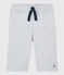 Bermudas de punto de niño gris POUSSIERE CHINE