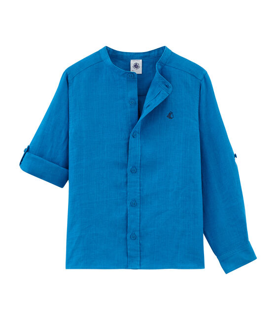 Camisa infantil para niño azul RIYADH