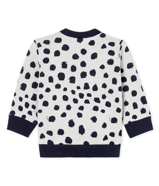 Sudadera de bebé unisex Jean Jullien blanco MARSHMALLOW/ DOTTIES