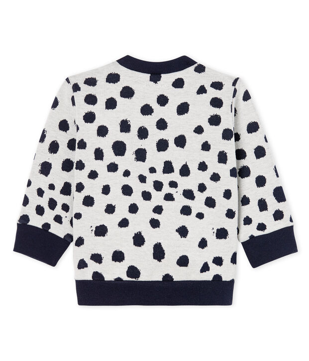 Sudadera de beb&eacute; unisex Jean Jullien blanco/DOTTIES