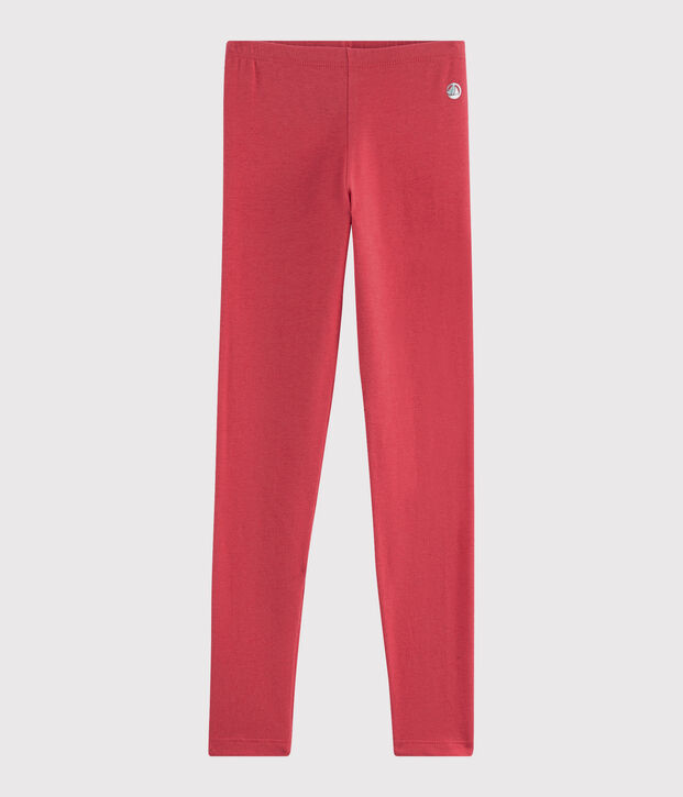 Leggings de punto para ni&ntilde;a rosa