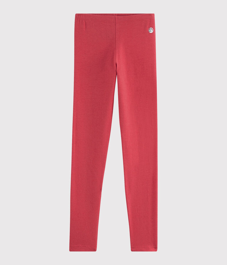 Leggings de punto para ni&ntilde;a rosa
