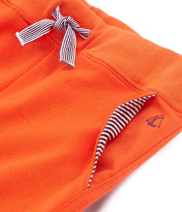 Pantal&oacute;n infantil para ni&ntilde;o naranja