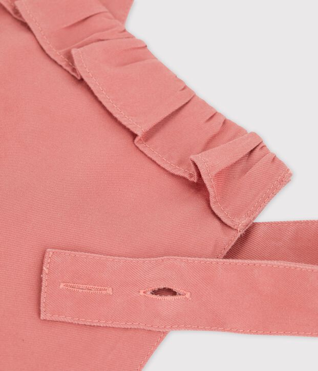 Mono corto de lyocell de ni&ntilde;a rosa