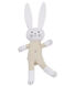 Peluche de conejo para bebé de jersey