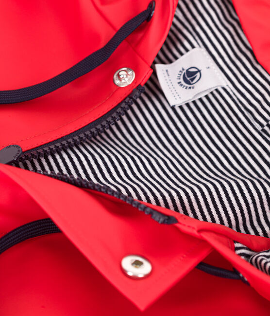 Chubasquero emblemático unisex rojo SPICY