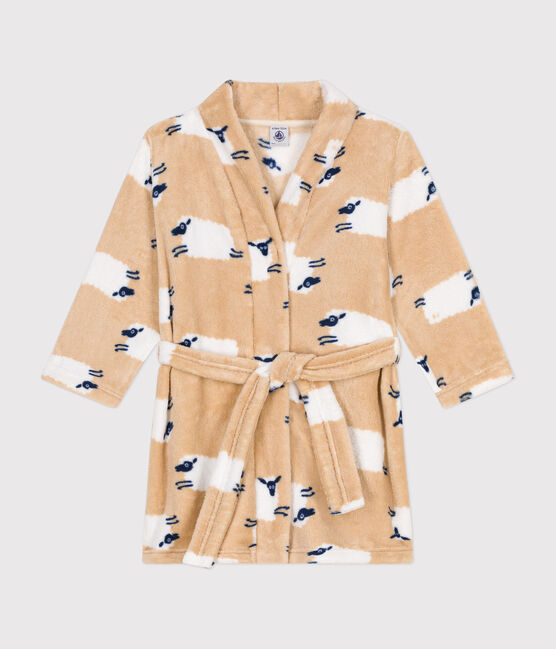 Bata polar infantil estampada TRENCH/ MULTICO