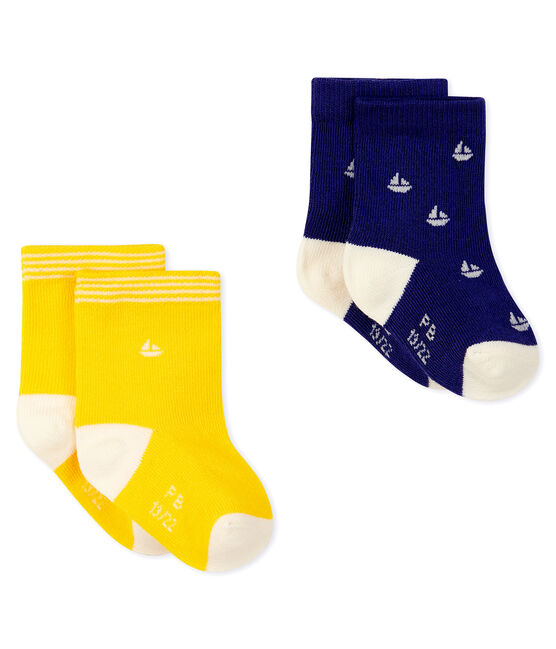 Lote de 2 pares de calcetines bebé niño TOUAREG
