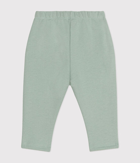 Pantalón de muletón de bebé verde HERBIER
