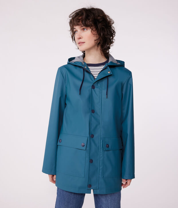Chubasquero emblem&aacute;tico unisex verde