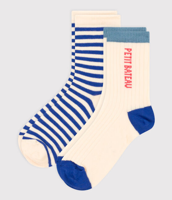 Juego de 2 pares de calcetines de Petit Boat para niño/niña variante 1