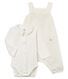 Conjunto 2 piezas ceremonial de lino para bebé niño