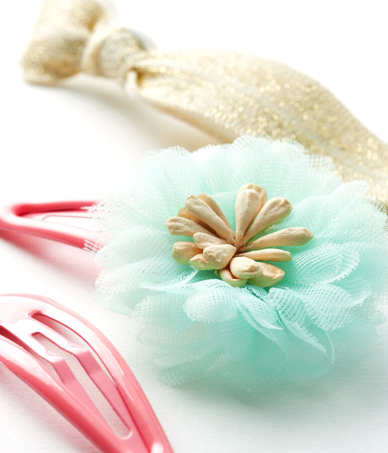 Juego de accesorios de pelo infantiles para ni&ntilde;a multicolor