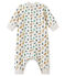 Pelele largo estampado para bebé niño gris BELUGA/blanco MULTICO