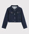 Chaqueta vaquera de niña azul DENIM BLEU FONCE