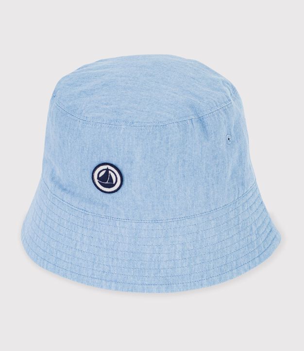 Gorro de lluvia infantil denim azul