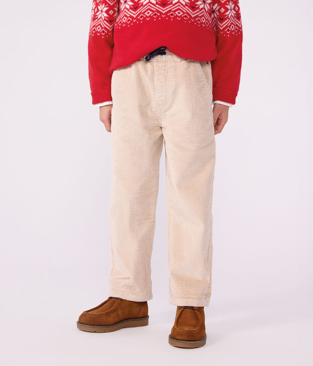 Pantal&oacute;n infantil recto de terciopelo GESSO