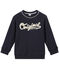 Sudadera en muletón para niño azul SMOKING