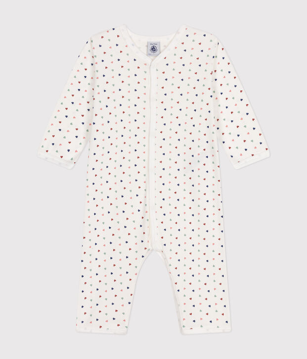 Pijama sin pies de algod&oacute;n para beb&eacute; azul/azul