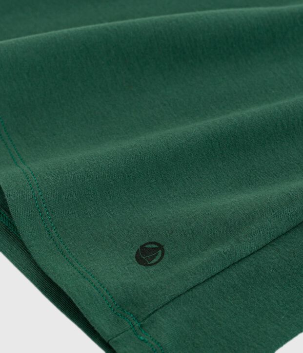 Camiseta Ic&oacute;nica de manga corta de algod&oacute;n para mujer verde