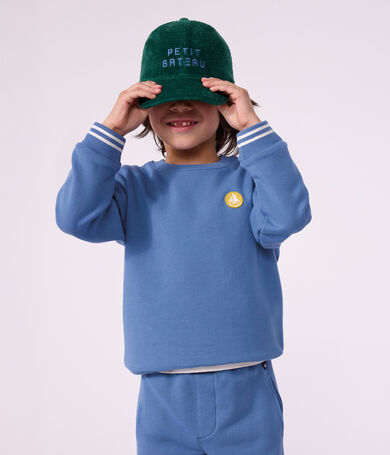 Sudadera infantil lisa de algod&oacute;n