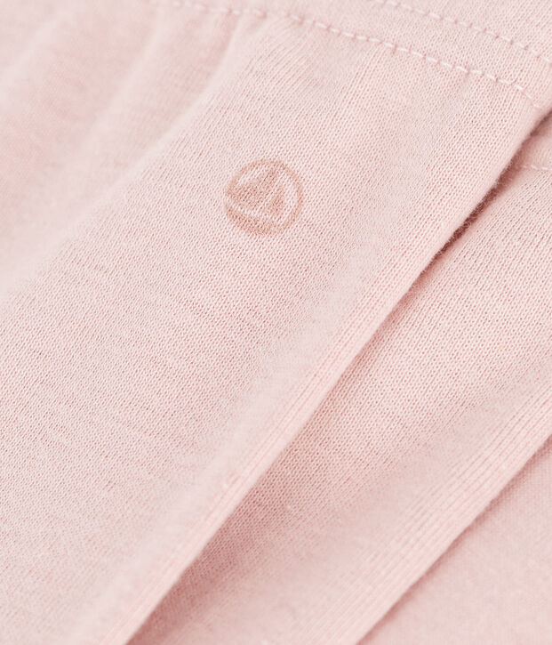 Leggings de algod&oacute;n para beb&eacute; rosa