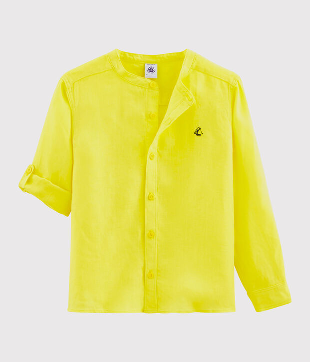 Camisa de ni&ntilde;o amarillo