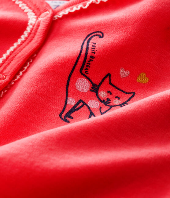 Pijama de terciopelo para bebé niña SIGNAL