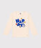 Camiseta de manga larga de punto fino para niño crudo AVALANCHE