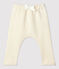Pantal&oacute;n de jersey grueso de beb&eacute; crudo