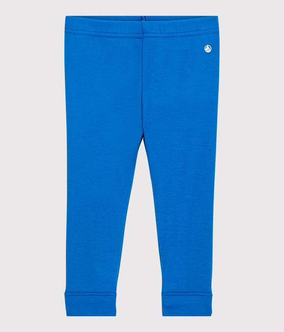Leggings de algodón de bebé. azul RUISSEAU