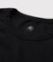 Camiseta de manga corta para hombre negro NOIR