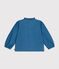 Blusa de manga larga de tejido vaquero para niña azul DENIM CLAIR