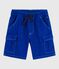 Bermudas cargo infantiles de algodón azul SURF