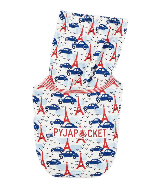 Pijama de punto para niño blanco MARSHMALLOW/blanco MULTICO