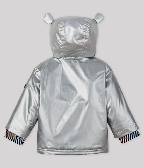 Chubasquero cálido para bebé niña/niño gris ARGENT